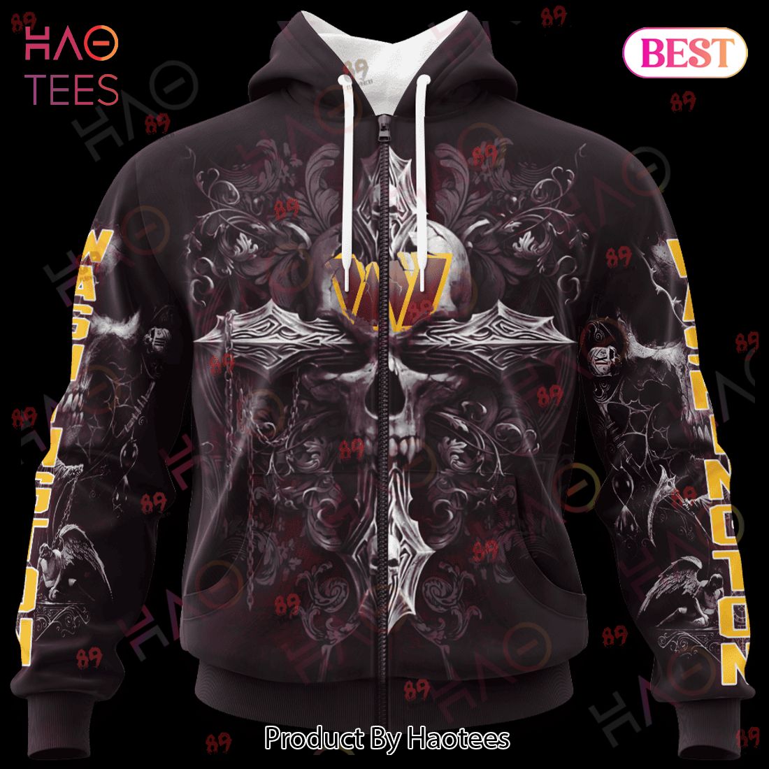 Commanders Skull God Limited Edition 3D Hoodie Commanders Skull God Limited Edition 3D Hoodie