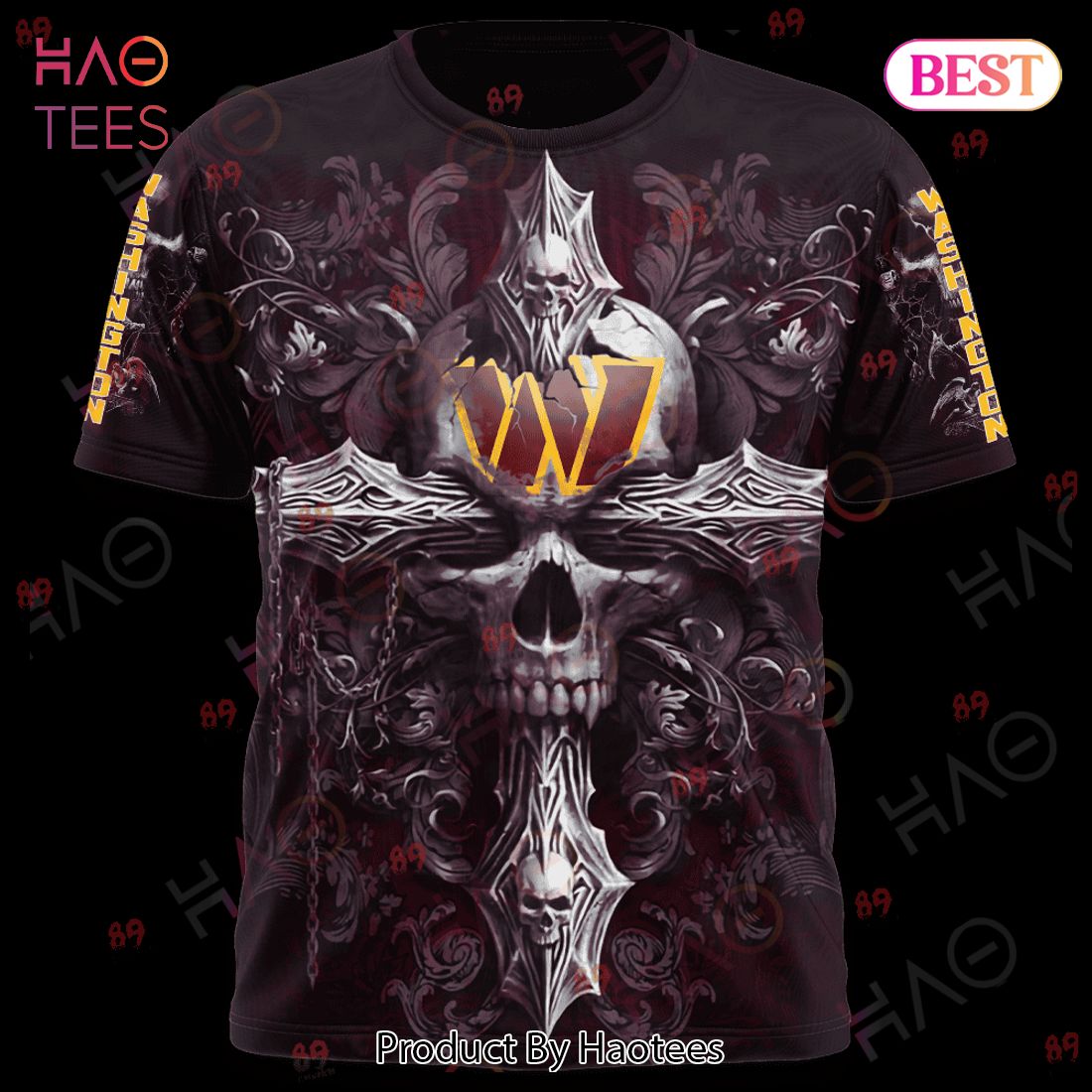 Commanders Skull God Limited Edition 3D Hoodie Commanders Skull God Limited Edition 3D Hoodie