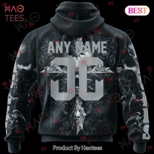 Eagles Skull God Limited Edition 3D Hoodie
