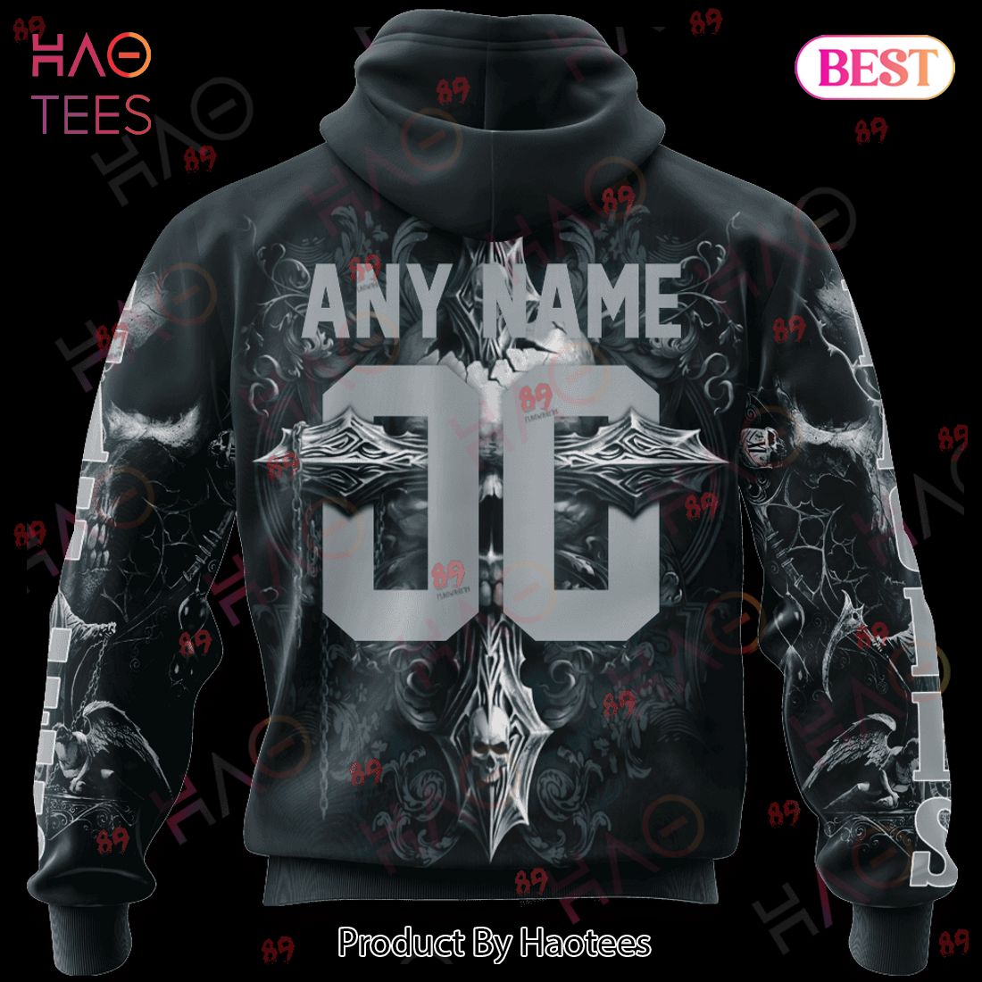 Eagles Skull God Limited Edition 3D Hoodie Eagles Skull God Limited Edition 3D Hoodie
