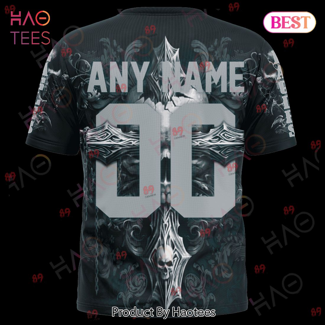 Eagles Skull God Limited Edition 3D Hoodie Eagles Skull God Limited Edition 3D Hoodie