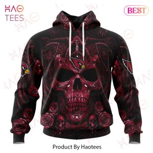 NFL Arizona Cardinals Special Design With Skull Art 3D Hoodie