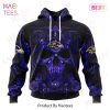 NFL Baltimore Ravens Special Kits With Skull Art 3D Hoodie