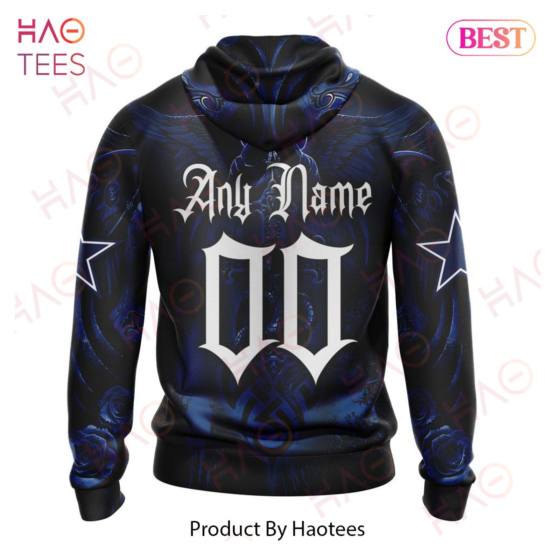 NFL Dallas Cowboys Special Design With Skull Art 3D Hoodie NFL Dallas Cowboys Special Design With Skull Art 3D Hoodie