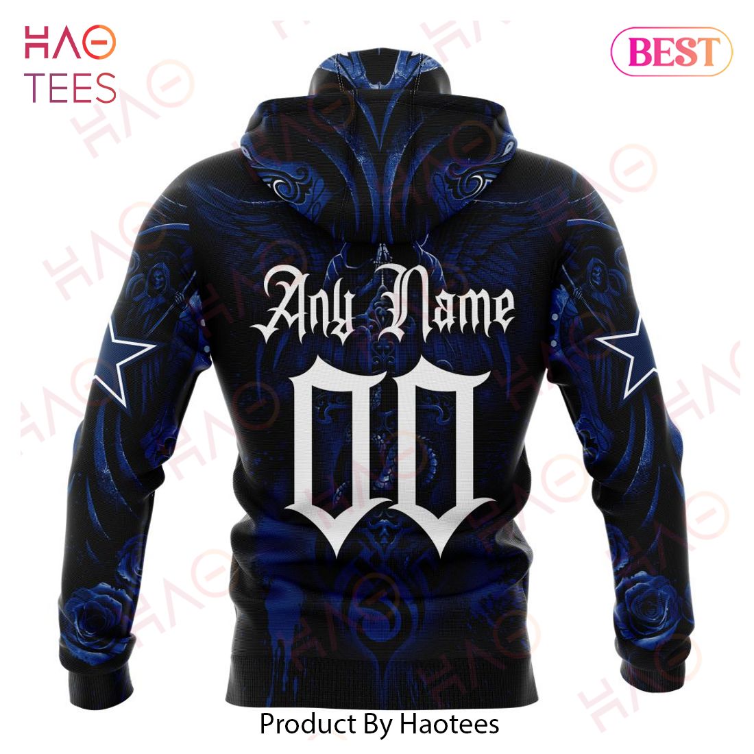 NFL Dallas Cowboys Special Design With Skull Art 3D Hoodie NFL Dallas Cowboys Special Design With Skull Art 3D Hoodie
