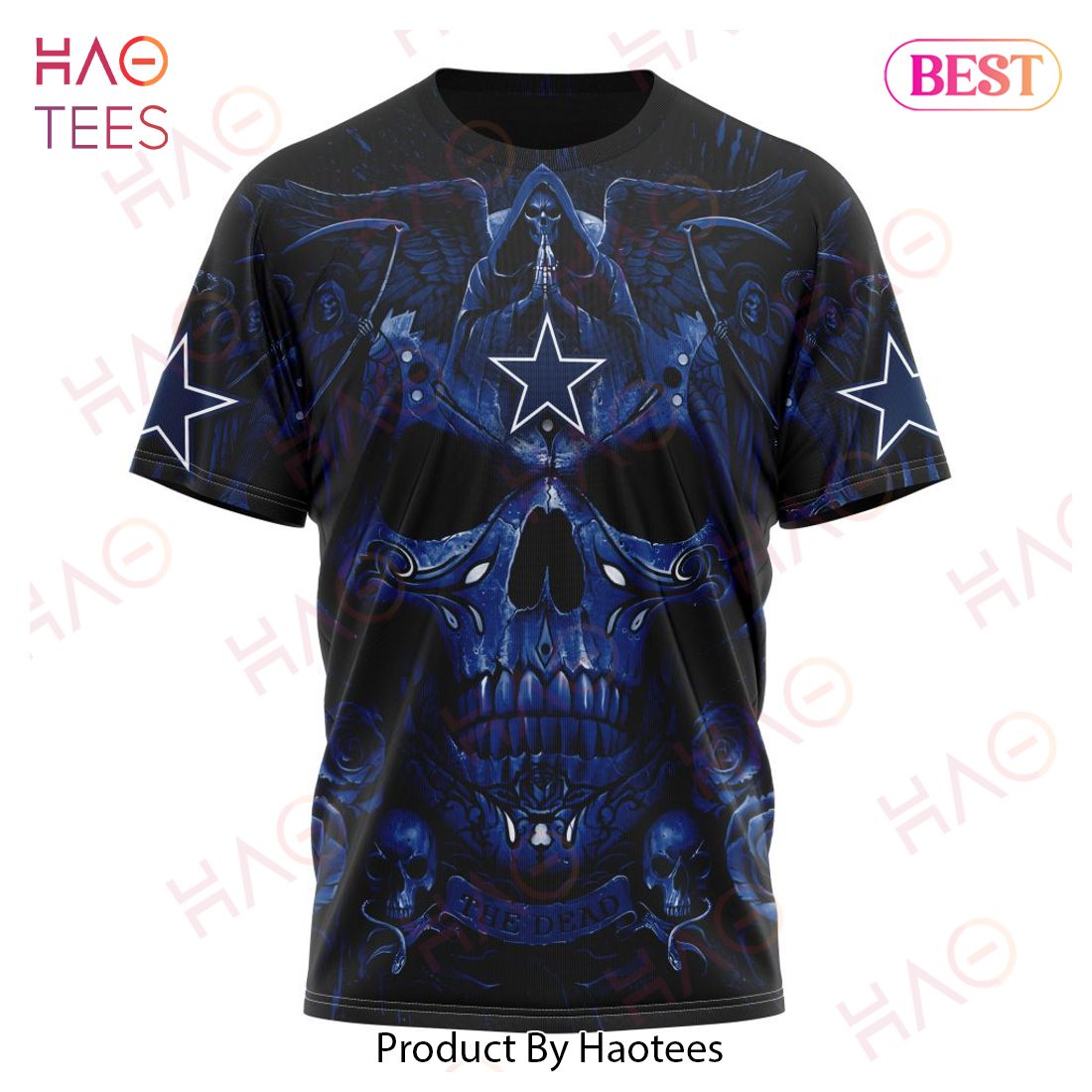 NFL Dallas Cowboys Special Design With Skull Art 3D Hoodie NFL Dallas Cowboys Special Design With Skull Art 3D Hoodie