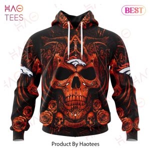 NFL Denver Broncos Special Design With Skull Art 3D Hoodie