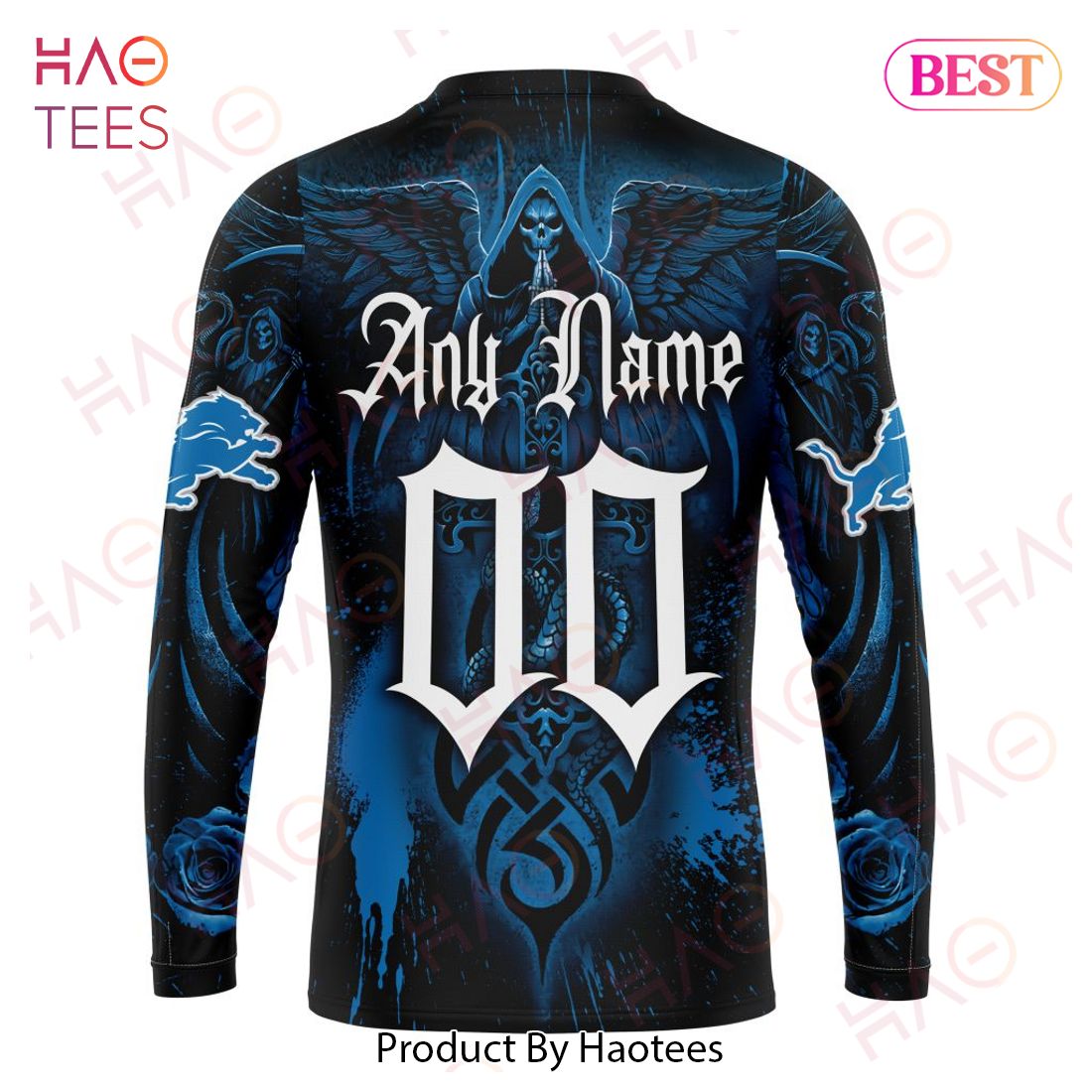 NFL Detroit Lions Special Design With Skull Art 3D Hoodie NFL Detroit Lions Special Design With Skull Art 3D Hoodie