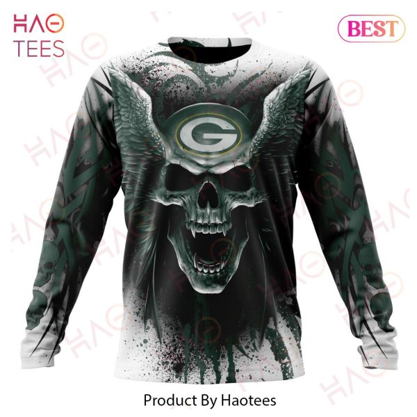 NFL Green Bay Packers Special Kits With Skull Art 3D Hoodie
