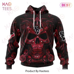 NFL Houston Texans Special Design With Skull Art 3D Hoodie