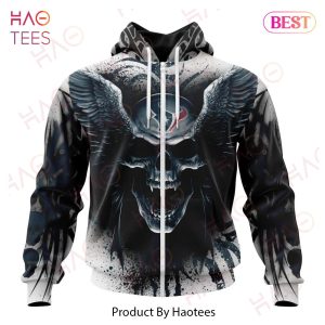 NFL Houston Texans Special Kits With Skull Art 3D Hoodie