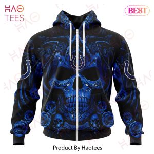 NFL Indianapolis Colts Special Design With Skull Art 3D Hoodie