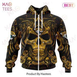 NFL Jacksonville Jaguars Special Design With Skull Art 3D Hoodie