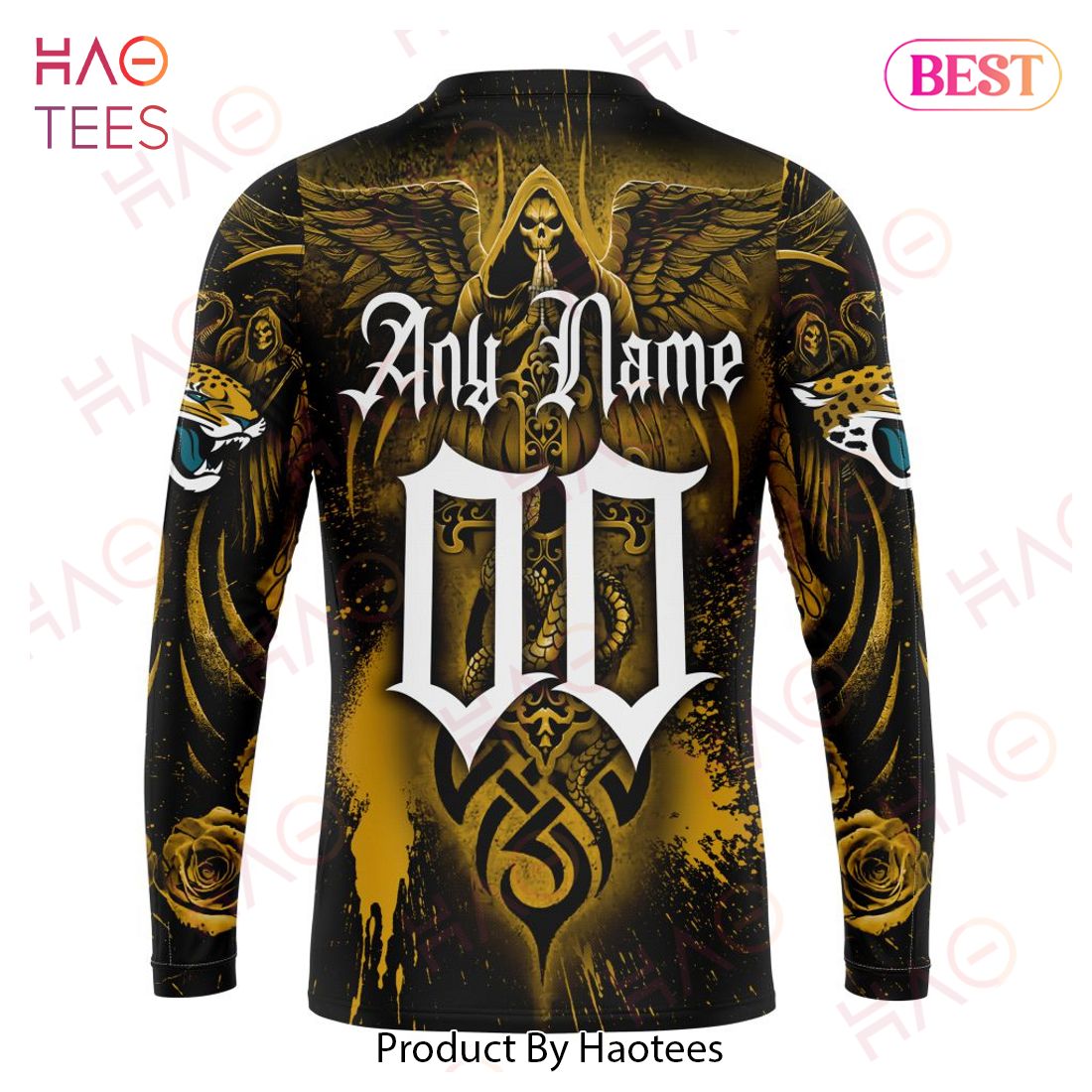NFL Jacksonville Jaguars Special Design With Skull Art 3D Hoodie NFL Jacksonville Jaguars Special Design With Skull Art 3D Hoodie