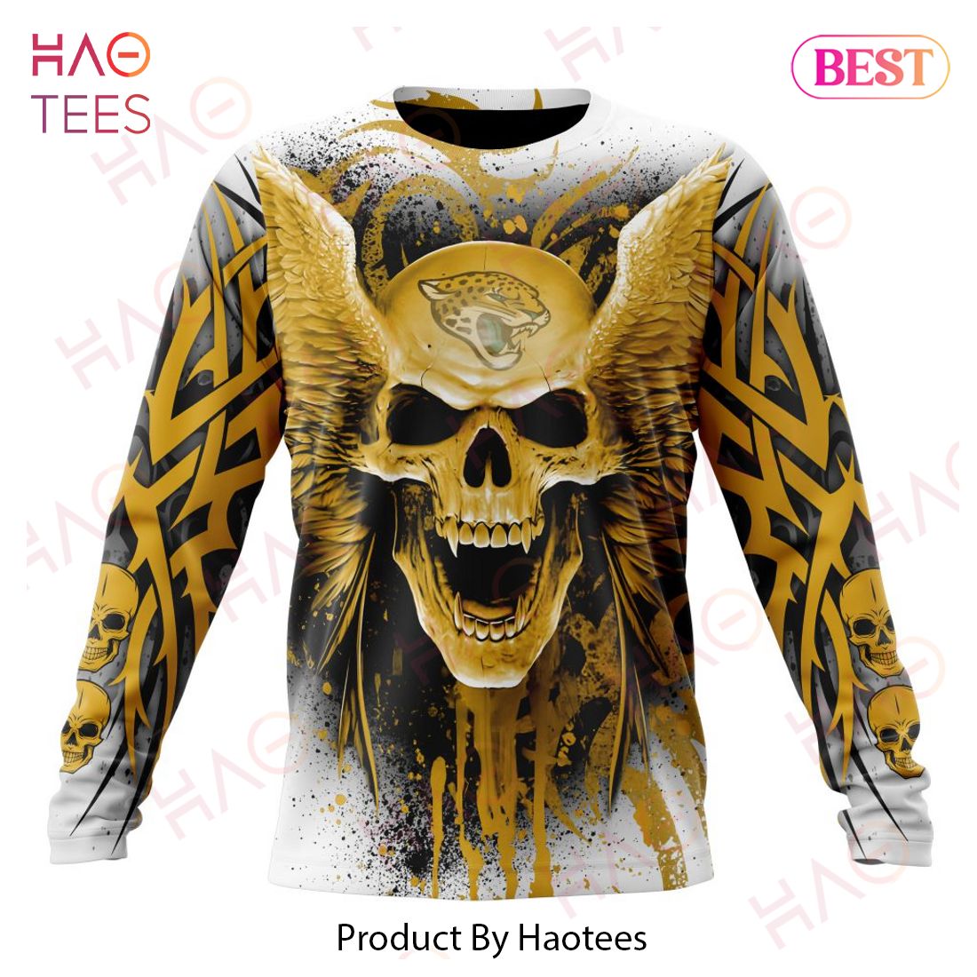 NFL Jacksonville Jaguars Special Kits With Skull Art 3D Hoodie NFL Jacksonville Jaguars Special Kits With Skull Art 3D Hoodie