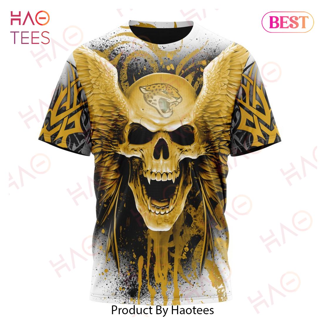 NFL Jacksonville Jaguars Special Kits With Skull Art 3D Hoodie NFL Jacksonville Jaguars Special Kits With Skull Art 3D Hoodie