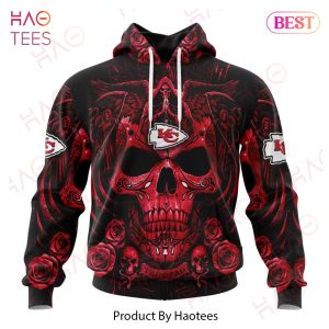 NFL Kansas City Chiefs Special Design With Skull Art 3D Hoodie