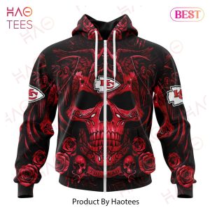 NFL Kansas City Chiefs Special Design With Skull Art 3D Hoodie