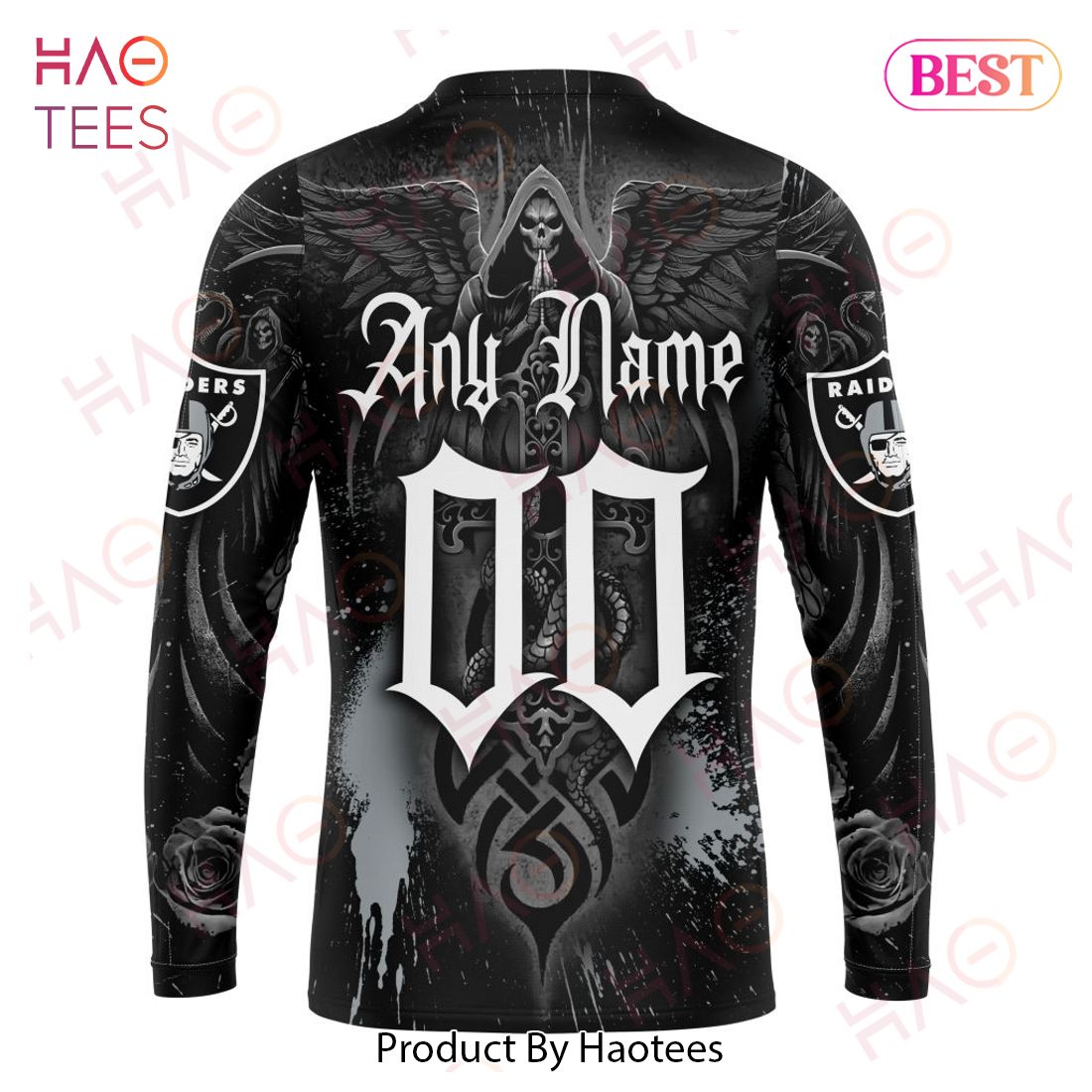 NFL Las Vegas Raiders Special Design With Skull Art 3D Hoodie NFL Las Vegas Raiders Special Design With Skull Art 3D Hoodie