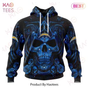 NFL Los Angeles Chargers Special Design With Skull Art 3D Hoodie