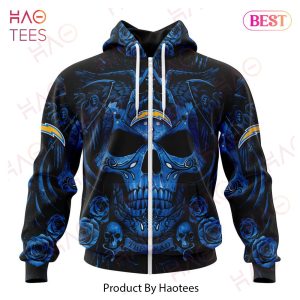 NFL Los Angeles Chargers Special Design With Skull Art 3D Hoodie