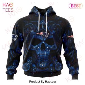 NFL New England Patriots Special Design With Skull Art 3D Hoodie