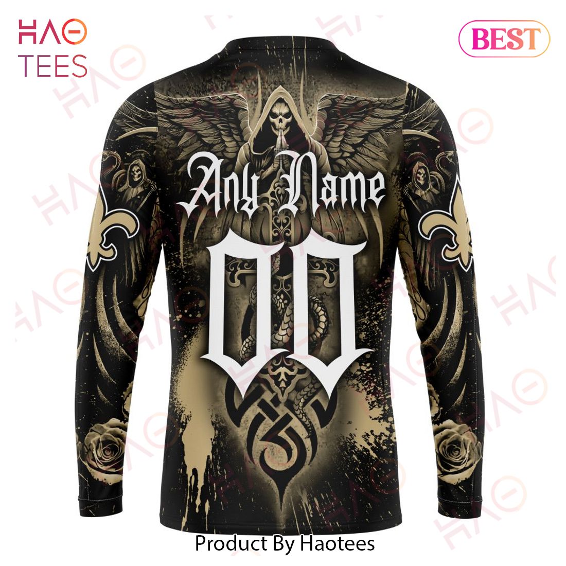NFL New Orleans Saints Special Design With Skull Art 3D Hoodie NFL New Orleans Saints Special Design With Skull Art 3D Hoodie