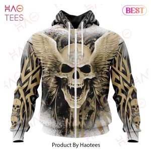NFL New Orleans Saints Special Kits With Skull Art 3D Hoodie