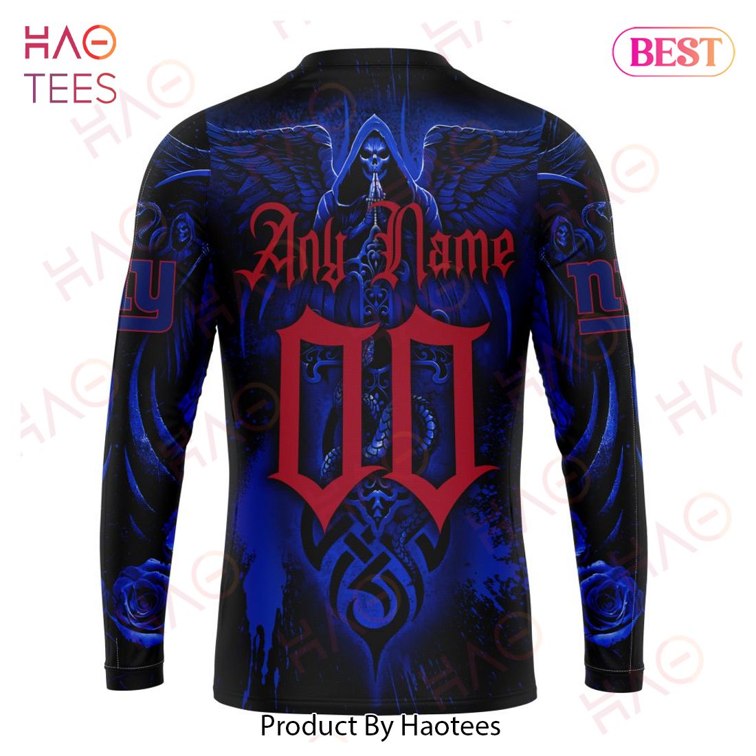 NFL New York Giants Special Design With Skull Art 3D Hoodie NFL New York Giants Special Design With Skull Art 3D Hoodie