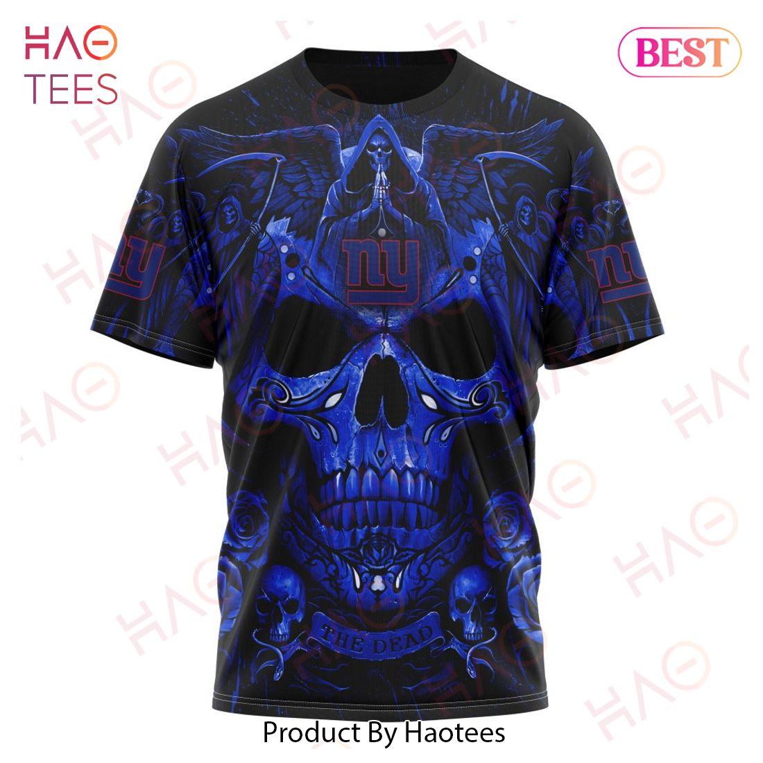 NFL New York Giants Special Design With Skull Art 3D Hoodie NFL New York Giants Special Design With Skull Art 3D Hoodie