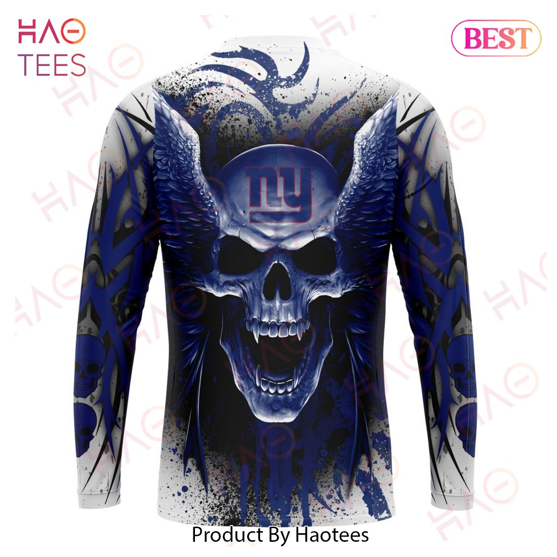 NFL New York Giants Special Kits With Skull Art 3D Hoodie NFL New York Giants Special Kits With Skull Art 3D Hoodie