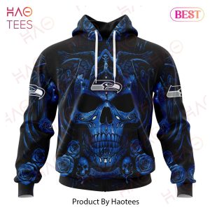 NFL Seattle Seahawks Special Design With Skull Art 3D Hoodie