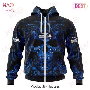 NFL Seattle Seahawks Special Design With Skull Art 3D Hoodie