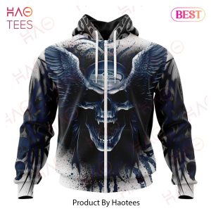 NFL Seattle Seahawks Special Kits With Skull Art 3D Hoodie