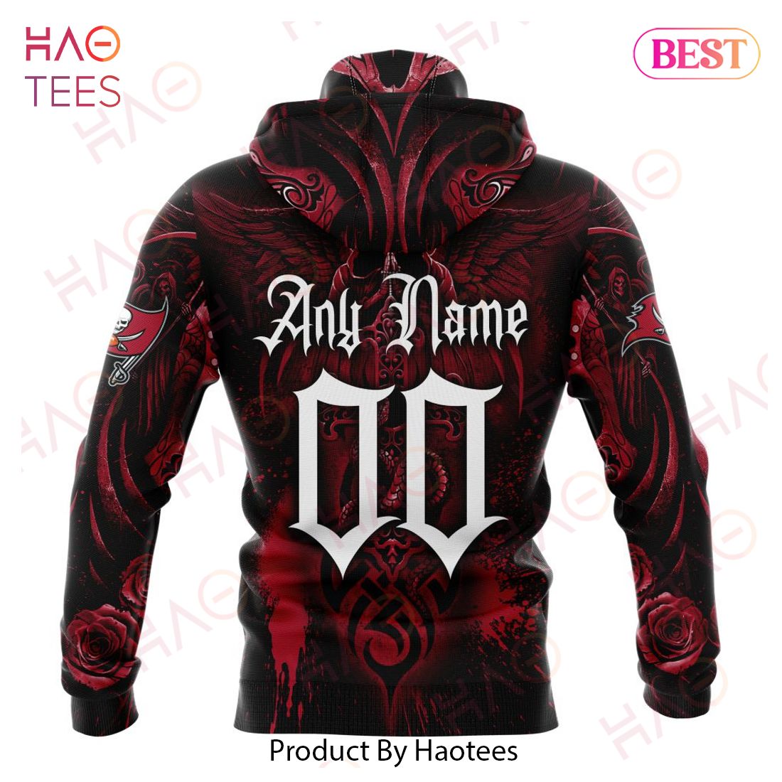NFL Tampa Bay Buccaneers Special Design With Skull Art 3D Hoodie NFL Tampa Bay Buccaneers Special Design With Skull Art 3D Hoodie