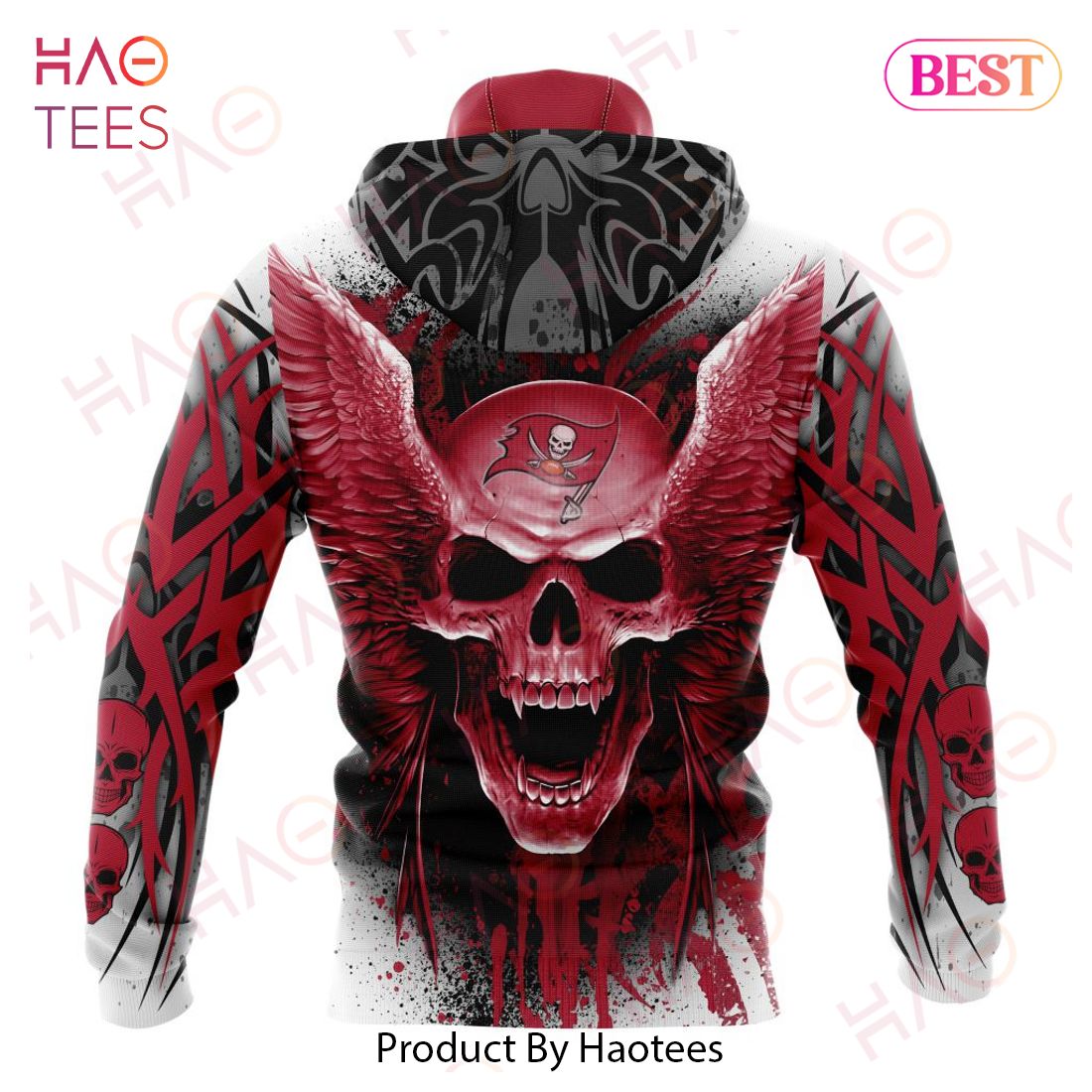 NFL Tampa Bay Buccaneers Special Kits With Skull Art 3D Hoodie NFL Tampa Bay Buccaneers Special Kits With Skull Art 3D Hoodie