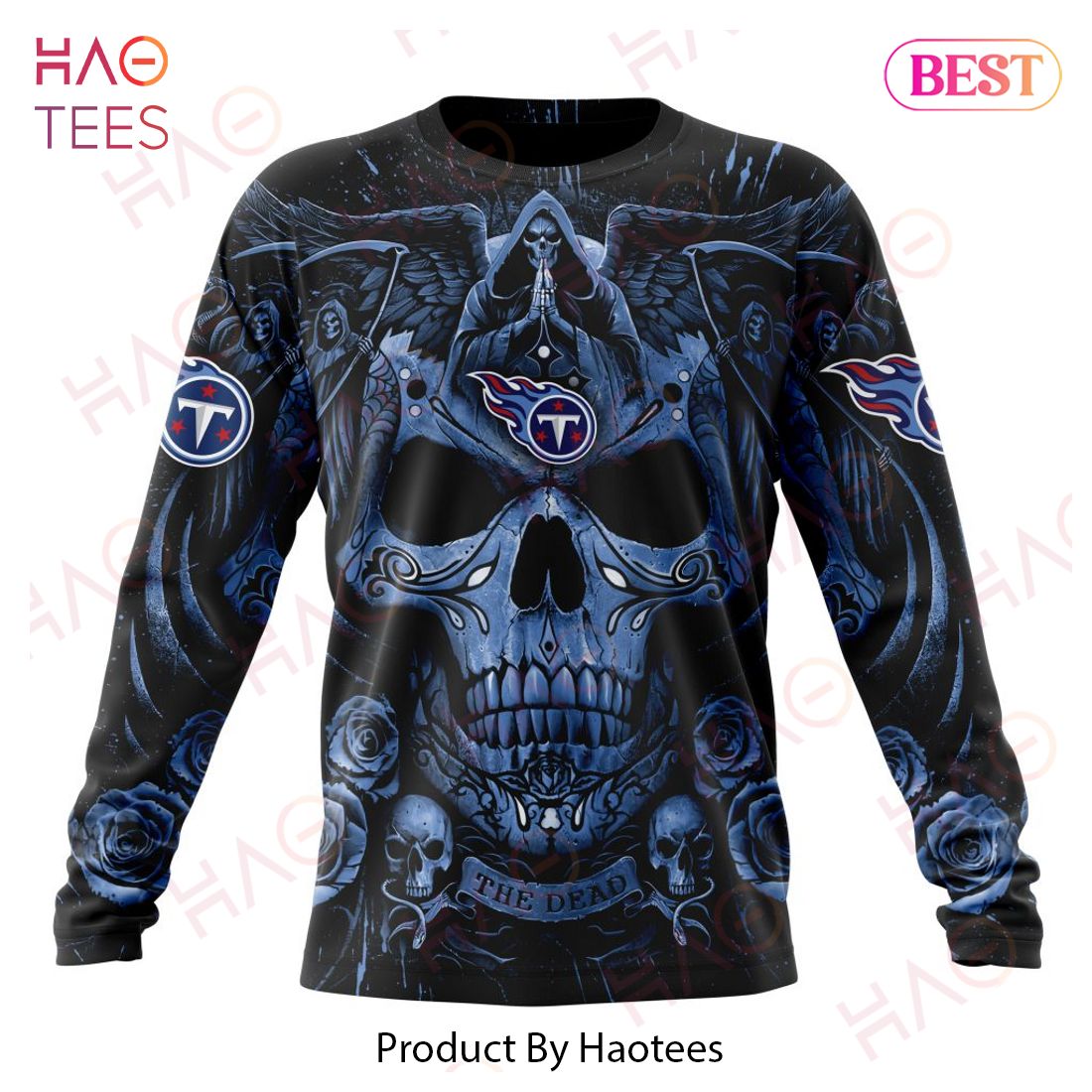 NFL Tennessee Titans 3D Hoodie Skull Pattern Specialized For Dia De Muertos  - The Clothes You'll Ever Need