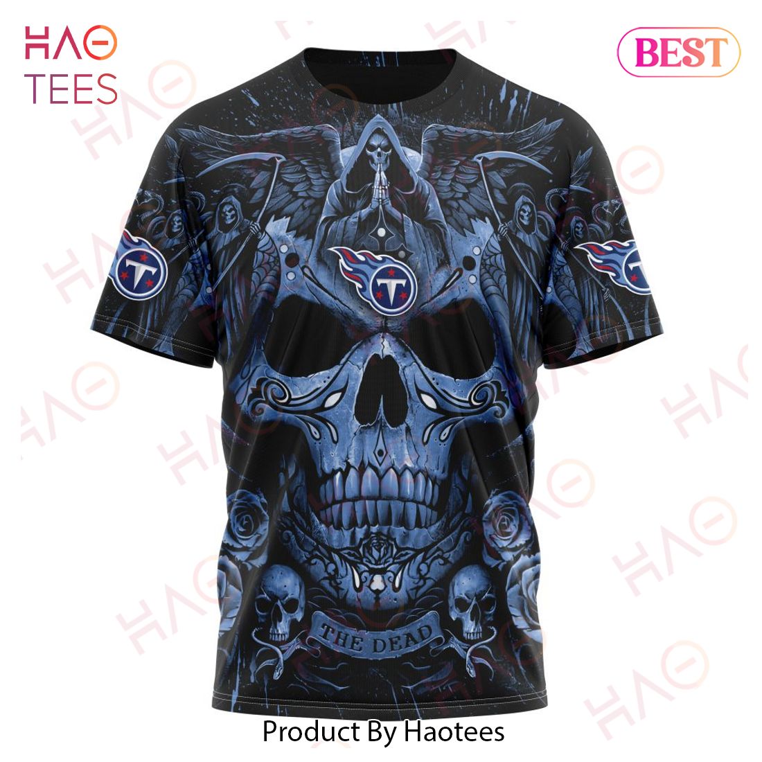 NFL Tennessee Titans 3D Hoodie Skull Pattern Specialized For Dia De Muertos  - The Clothes You'll Ever Need