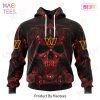 NFL Washington Commanders Special Design With Skull Art 3D Hoodie