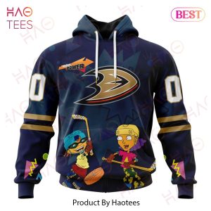 NHL Anaheim Ducks Specialized For Rocket Power 3D Hoodie