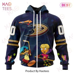 NHL Anaheim Ducks Specialized For Rocket Power 3D Hoodie