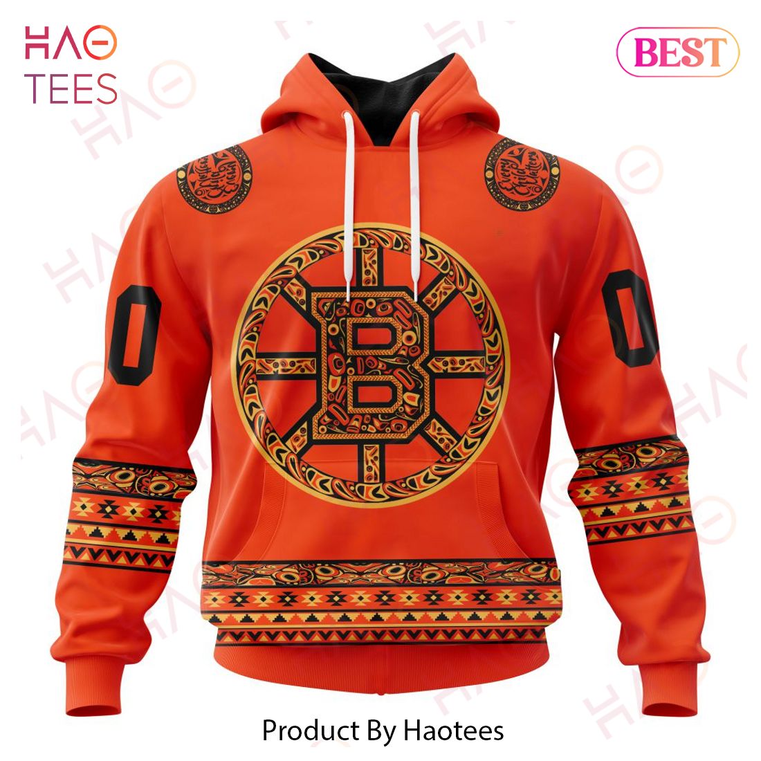 NHL Boston Bruins Specialized National Day For Truth And Reconciliation 3D Hoodie