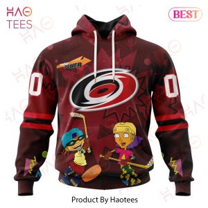 NHL Carolina Hurricanes Specialized For Rocket Power 3D Hoodie
