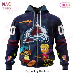 NHL Colorado Avalanche Specialized For Rocket Power 3D Hoodie