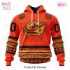 NHL Columbus Blue Jackets Specialized For Rocket Power 3D Hoodie
