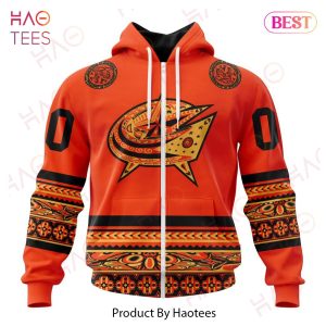 NHL Columbus Blue Jackets Specialized National Day For Truth And Reconciliation 3D Hoodie