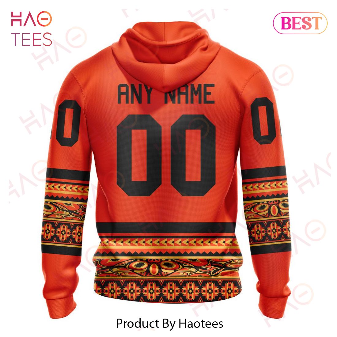 NHL Columbus Blue Jackets Specialized National Day For Truth And Reconciliation 3D Hoodie NHL Columbus Blue Jackets Specialized National Day For Truth And Reconciliation 3D Hoodie