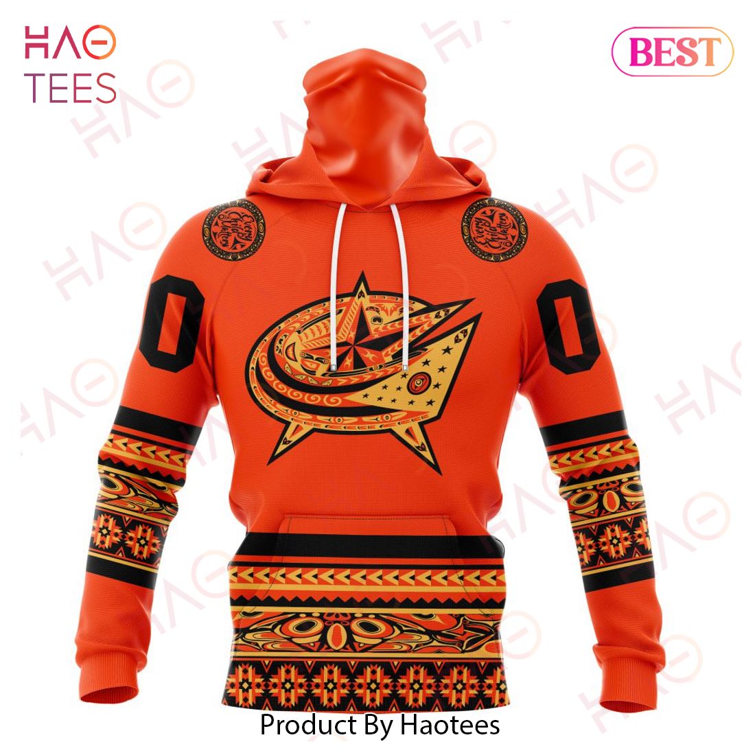 NHL Columbus Blue Jackets Specialized National Day For Truth And Reconciliation 3D Hoodie NHL Columbus Blue Jackets Specialized National Day For Truth And Reconciliation 3D Hoodie