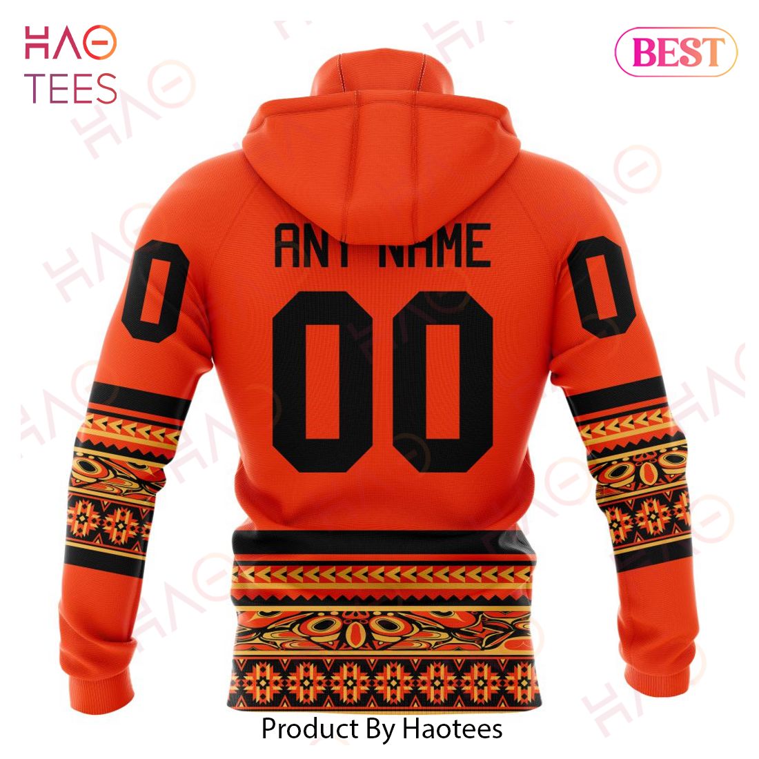 NHL Columbus Blue Jackets Specialized National Day For Truth And Reconciliation 3D Hoodie NHL Columbus Blue Jackets Specialized National Day For Truth And Reconciliation 3D Hoodie
