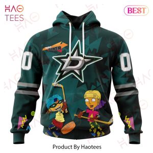 NHL Dallas Stars Specialized For Rocket Power 3D Hoodie